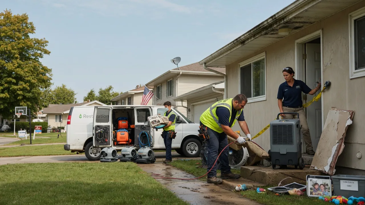 Water Damage Restoration in Frontenac, KS near me